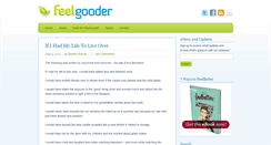 Desktop Screenshot of feelgooder.com