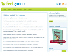 Tablet Screenshot of feelgooder.com